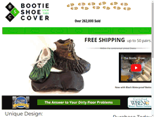 Tablet Screenshot of bootieshoecover.com